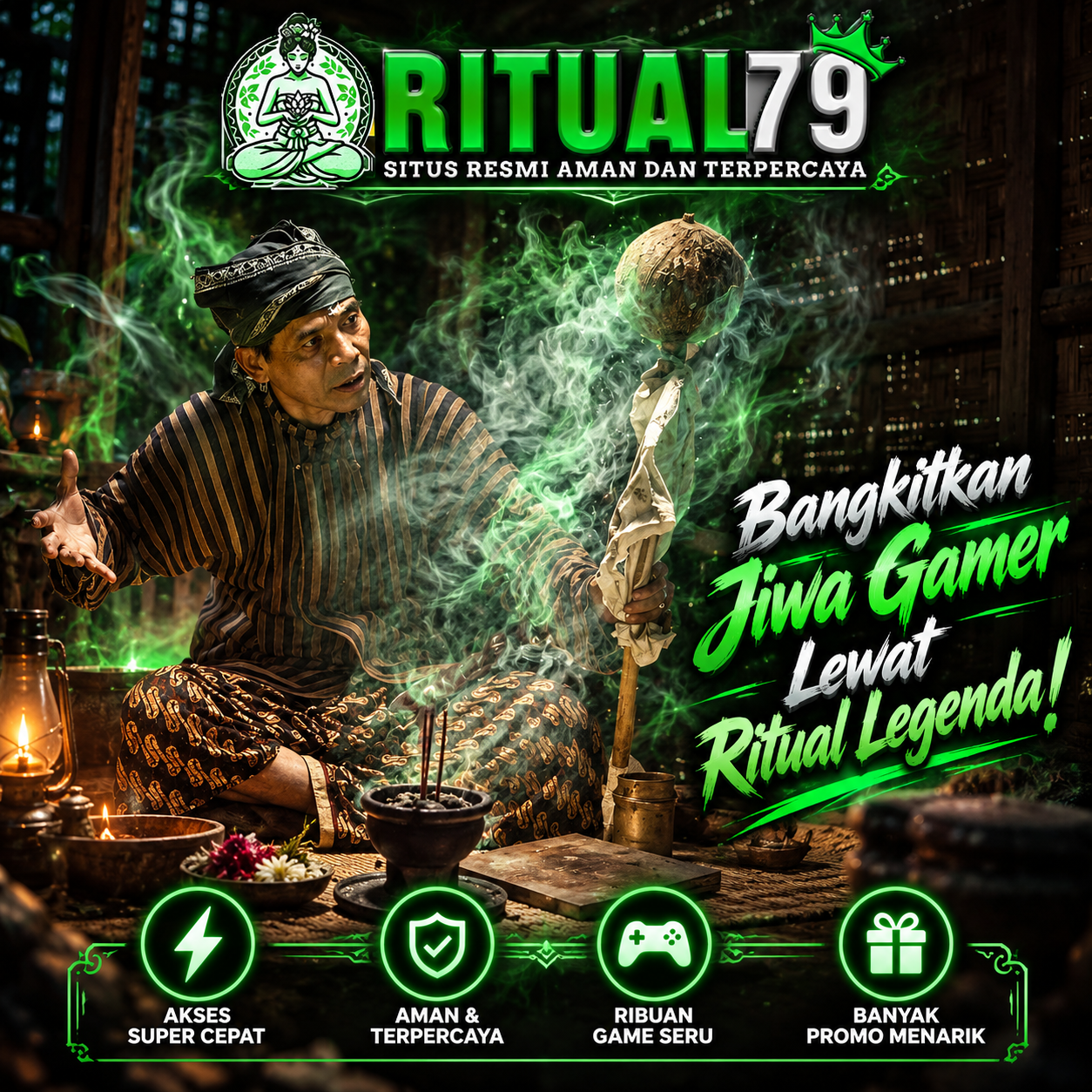 RITUAL79 >> Bangkitkan Jiwa Gamer Lewat Ritual Legenda!